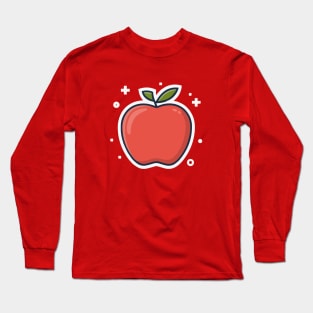 Crisp & Colorful: Cheery Cartoon Delight Long Sleeve T-Shirt